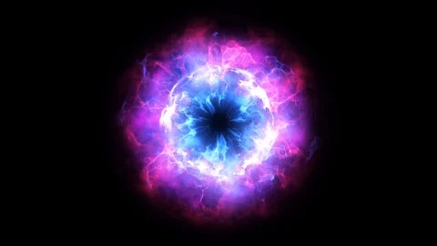 Isolated 3D colorful explosion shockwave effect divergent wave Stock-Footage 101000823