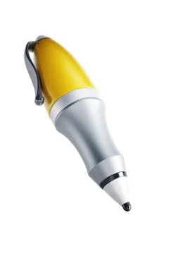 Isolated 3d pen Stock Illustration