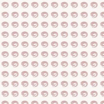 Isolated abstract geometric spiral pattern icons set on transparent backgro.. Stock Illustration