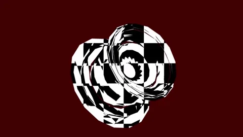 Isolated abstract shape. Stock Footage 328224884