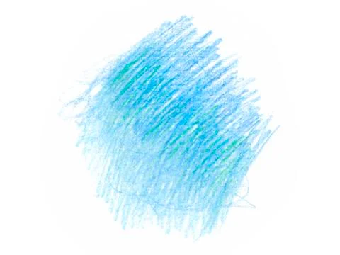 Isolated abstract spot blot gradient blue aquamarine green color white backgr Stock Illustration