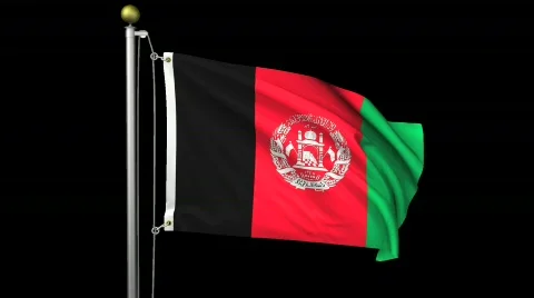 Isolated Afghanistan Stock Footage 455743