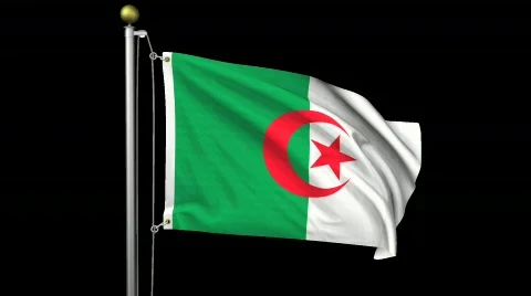 Isolated Algeria Stock Footage 458852