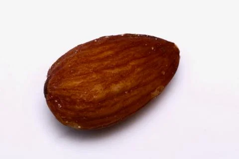Isolated Almond Foto stock