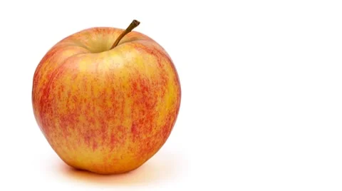 Isolated apple Stock-Footage 8839242