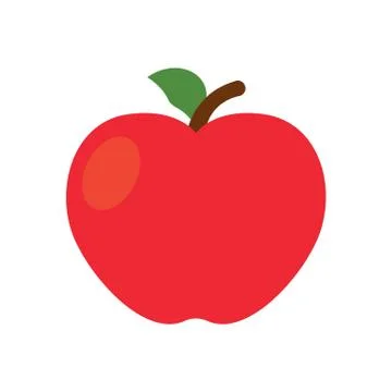Isolated apple icon Stock Illustration