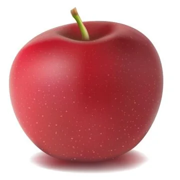 Isolated apple Stock-Illustration