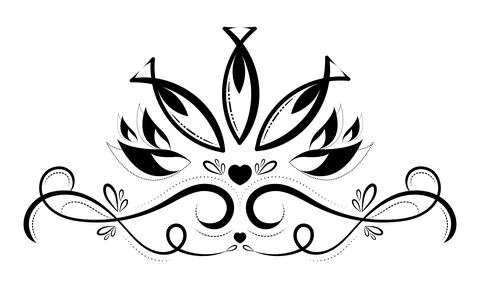 Isolated arabesque pattern 스톡 일러스트
