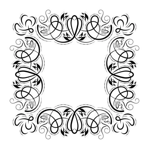 Isolated arabesque pattern Stock Illustration
