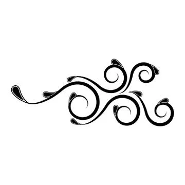 Isolated arabesque vintage pattern Illustrazione stock