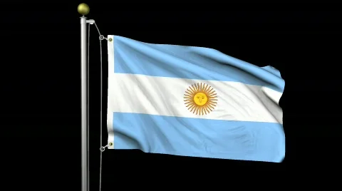 Isolated Argentina Stock Footage 401301