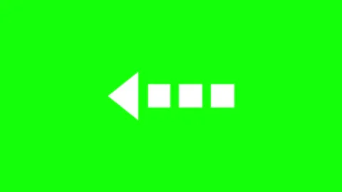 Isolated Arrow on Green Screen Background 스톡 동영상 343929084