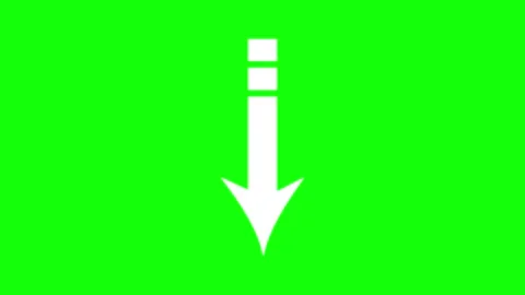 Isolated Arrow on Transparent Background 스톡 동영상 343928904