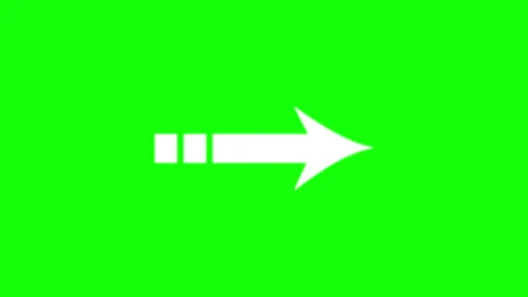 Isolated Arrow on Transparent Background 스톡 동영상 343928921