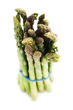 Isolated Asparagus Stock Photos