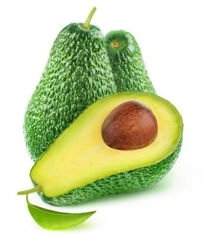 Isolated avocado Foto stock