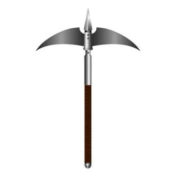 Isolated axe illustration Stock Illustration