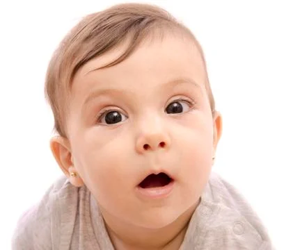 Isolated baby Foto stock