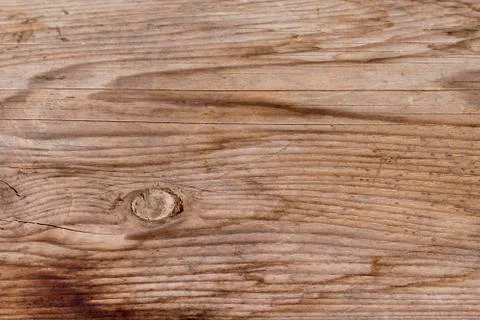 Isolated background with larch wood table Stock Photos