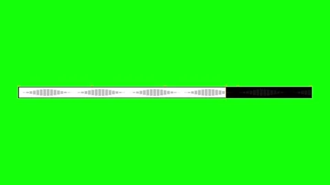 Isolated Bar on Green Screen Background Video stock 343929148