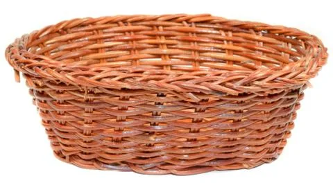 Isolated  basket Stock Photos
