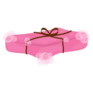 Isolated bath sponge. Spa object Stock Illustration