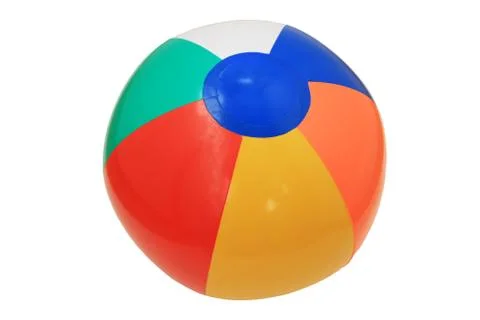 Isolated beach ball Stock Photos