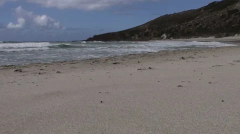 Isolated beach Stock Footage 961963