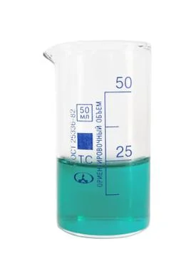 The isolated beaker Stock Photos