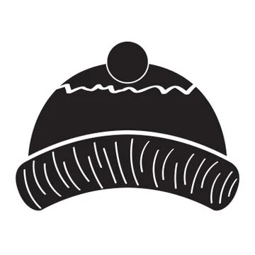 Isolated beanie image Stock Illustration