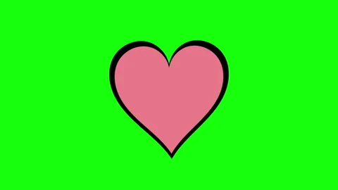 Isolated Beating Heart 스톡 동영상 244043399