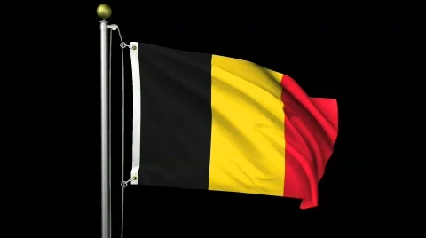 Isolated Belgium Stock Footage 445062