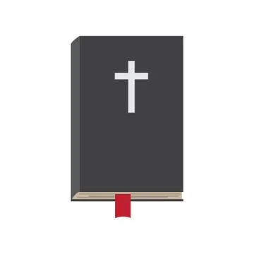 Isolated bible icon Illustrazione stock