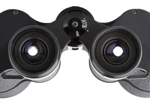 Isolated binoculars Stock Photos