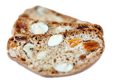 Isolated biscotti - bokeh Stock Photos