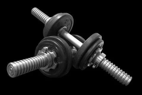 A isolated on black background Stock Photos