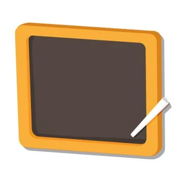 Isolated of black board - vector illustration Stock Illustration