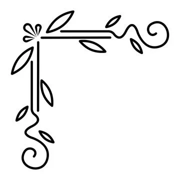 Isolated black border arabesque frame Vector Stock Illustration