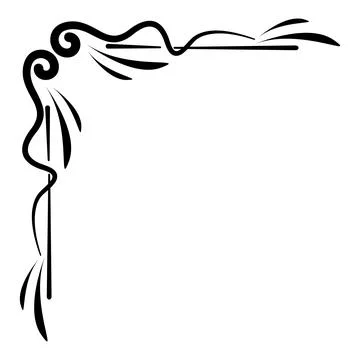 Isolated black border arabesque frame Vector Stock Illustration