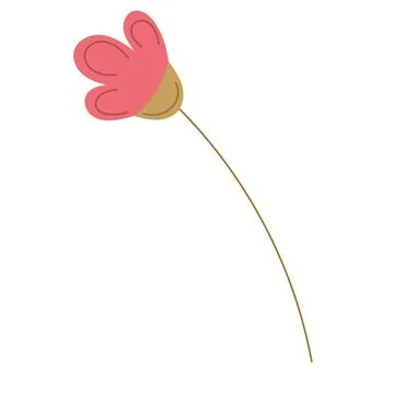 Isolated blossom flower icon Vector Stockillustratie