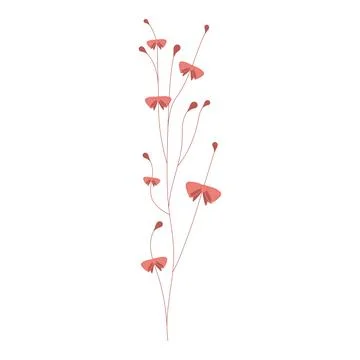 Isolated blossom flower icon Vector Stockillustratie