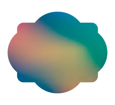 Isolated blue and light gradient frame banner vector design Stock Illustration