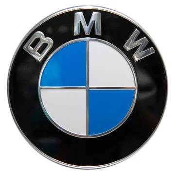 Isolated bmw logo Stock Photos