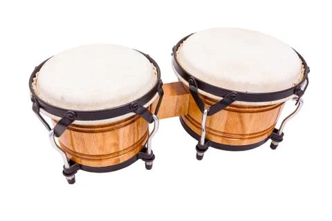 Isolated bongos Stock Photos