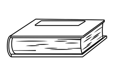 Isolated book design vector illustrator Stock Illustration