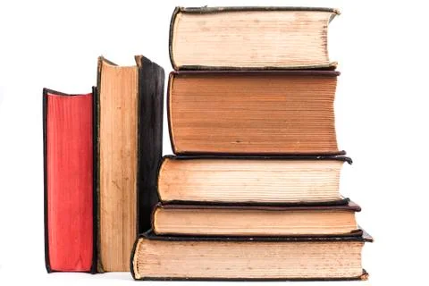 Isolated Books Stock Photos