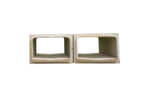 Isolated Box Culverts Stock Photos