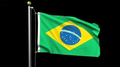 Isolated Brazil Stock Footage 418231