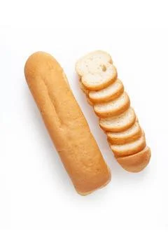 Isolated Bread Stock Photos