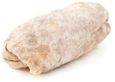 Isolated Burrito Stock Photos